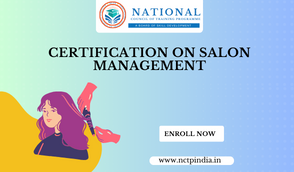 Certification On Salon Management
